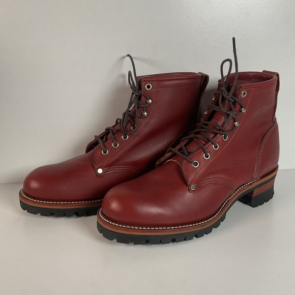 Chippewa Redwood Lace Up BootsUSA Made11.5 D